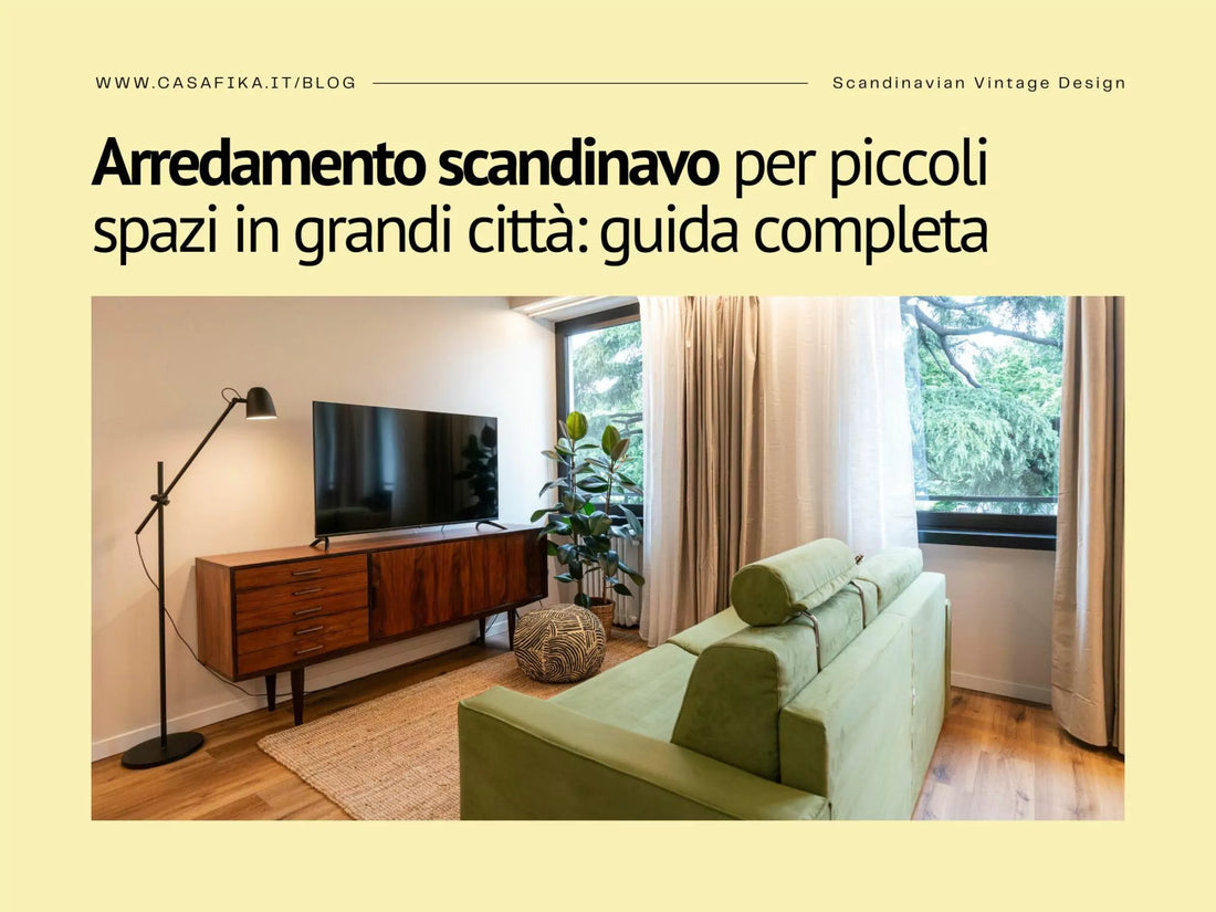 Arredamento scandinavo per piccoli spazi in grandi città: guida completa