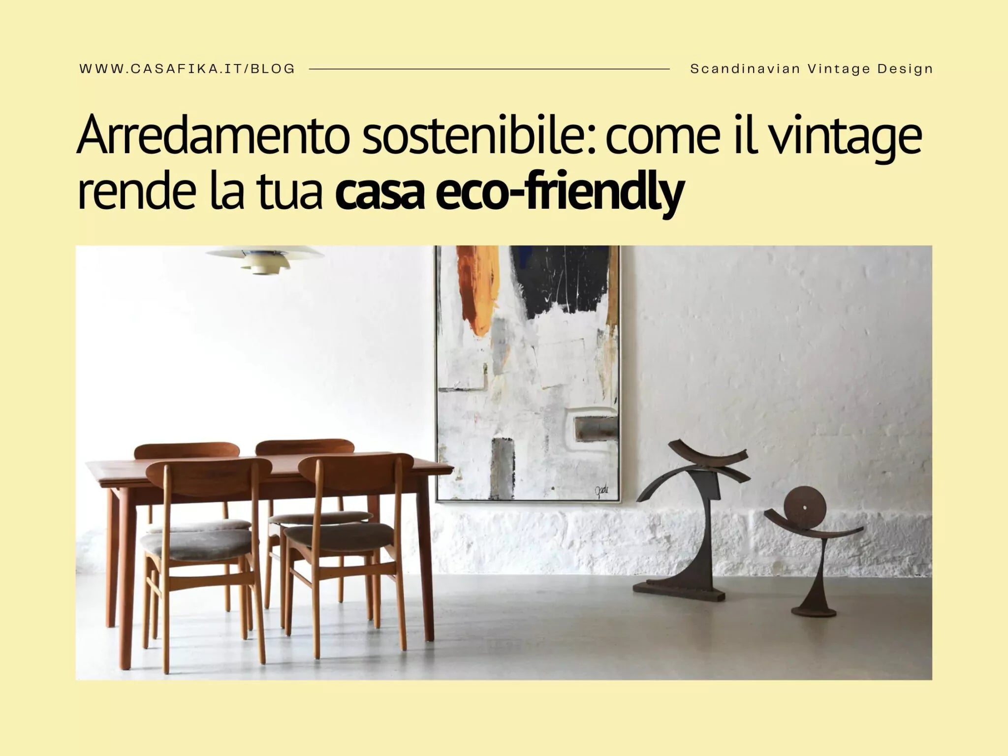 Arredamento sostenibile: come il vintage rende la tua casa eco-friendly