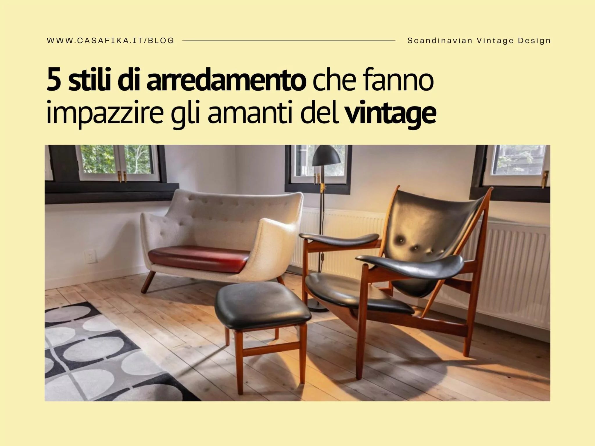 5 stili di arredamento che fanno impazzire gli amanti del vintage