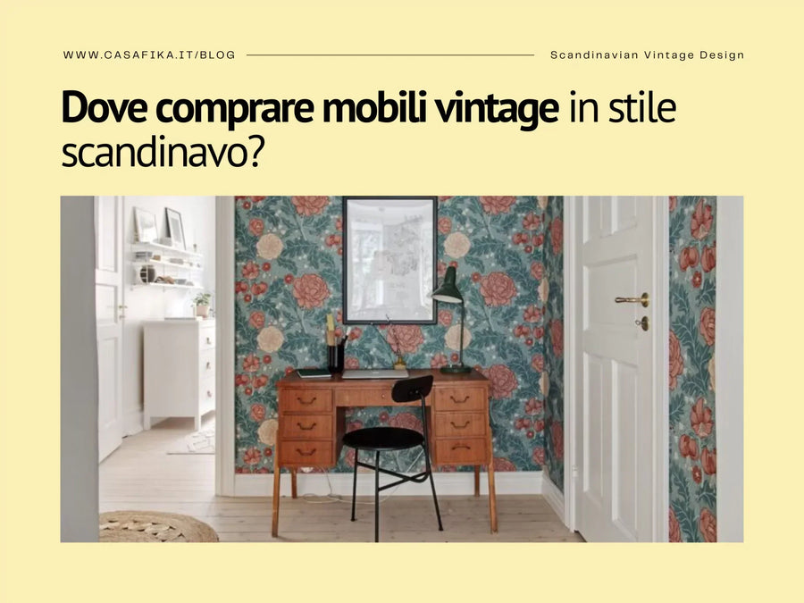 Dove comprare mobili vintage in stile scandinavo?