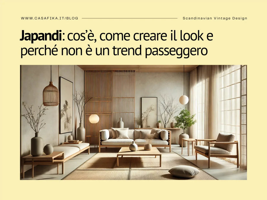 Japandi: cos’è, come creare il look e perché non è un trend passeggero