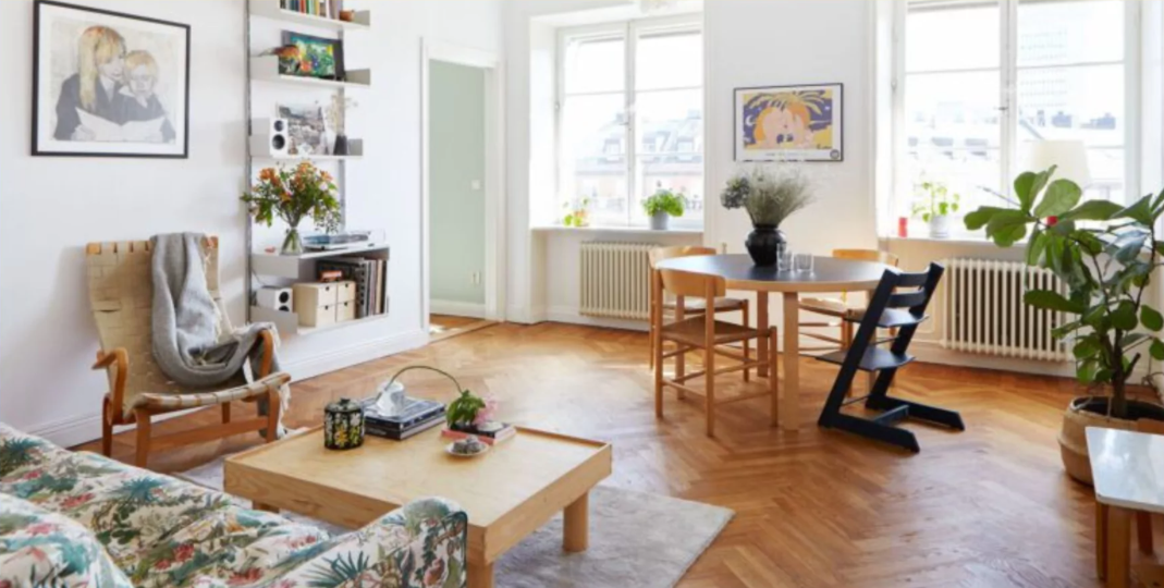Come arredare il soggiorno vintage scandinavo?