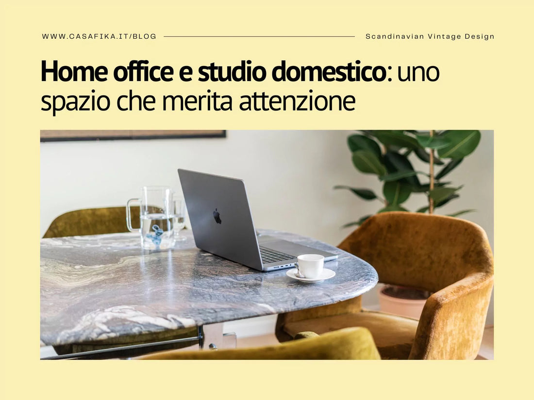Remote working: come progettare uno studio domestico che merita attenzione