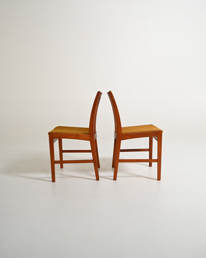 Set di 4 sedie in teak, Scandinavia, anni '60
