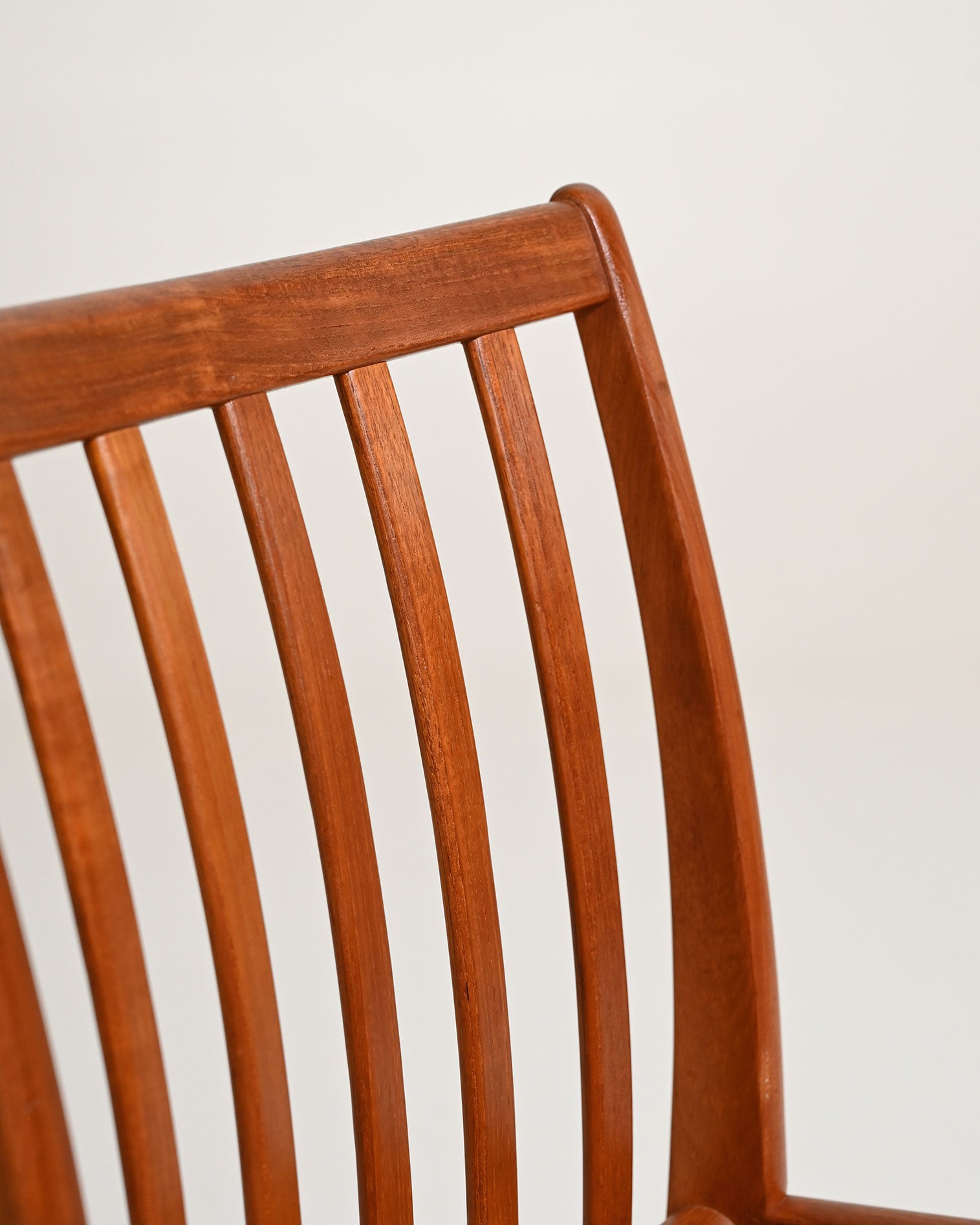 Set di 4 sedie in teak, Scandinavia, anni '60