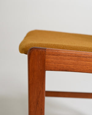 Set di 4 sedie in teak, Scandinavia, anni '60
