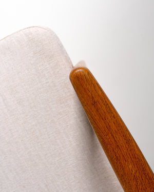 Poltrone scandinave in teak, anni '50/'60