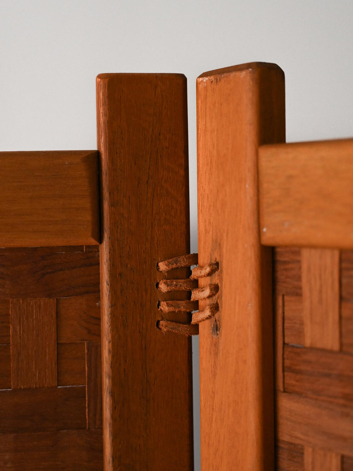 Paravento scandinavo Spåna in teak anni ’50/60