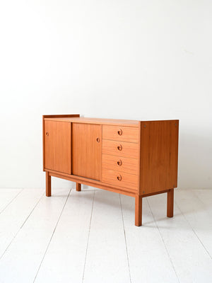 Sideboard scandinavo anni 50/60 in teak 5