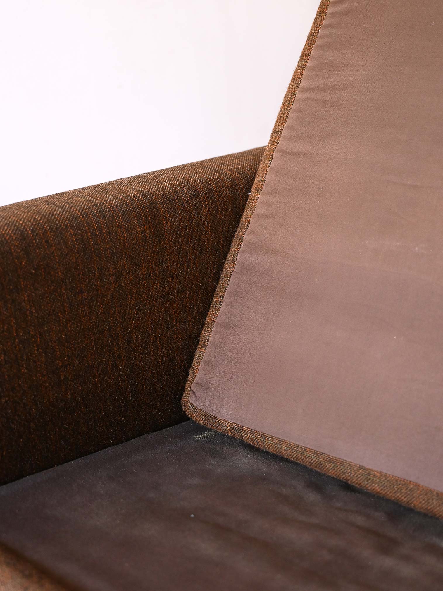 Poltrona anni '60 con tessuto originale