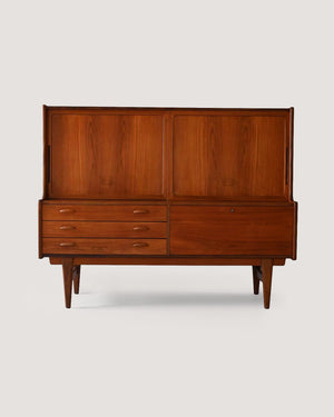 Sideboard scandinavo in teak anni '60