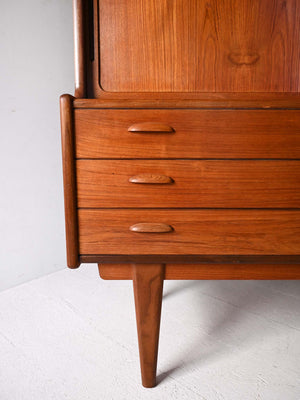 Sideboard scandinavo in teak anni '60 8