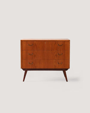 Cassettiera scandinava in teak