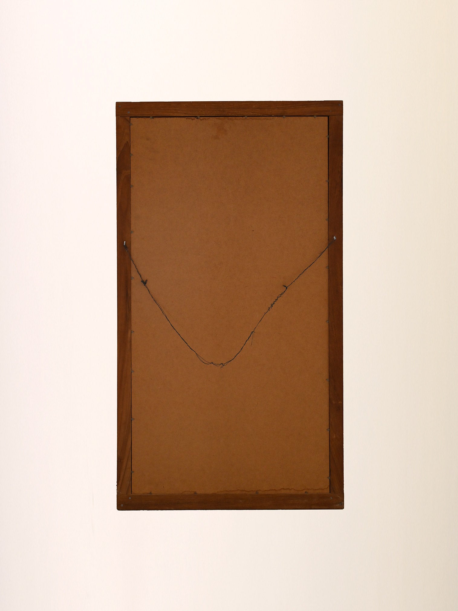 Specchio danese in teak anni '60 – Cornice in legno vintage 4