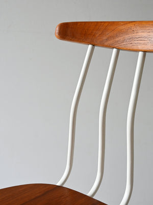 Coppia di sedie nordiche in legno 5