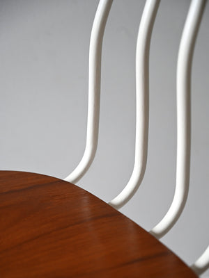 Coppia di sedie nordiche in legno 6