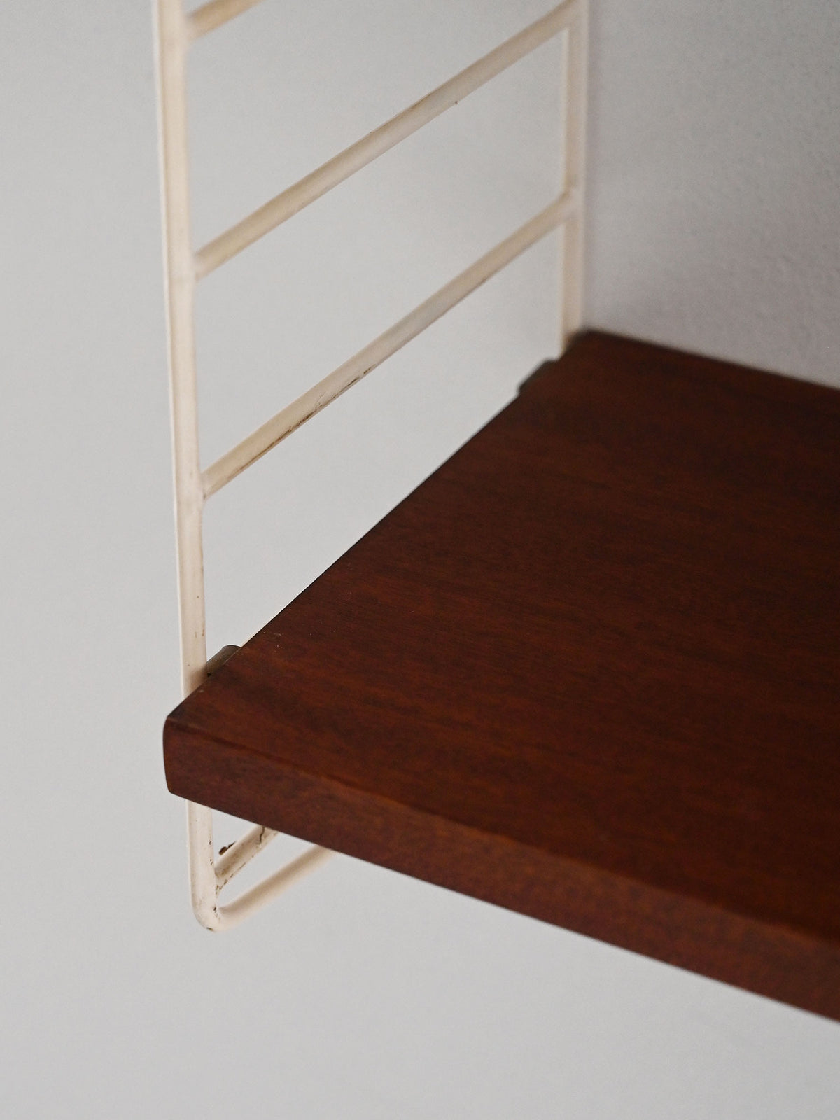 Mensola Hylla scandinava vintage mogano