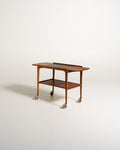Carrello "Thea" di Yngve Ekström in rovere e teak, anni 60