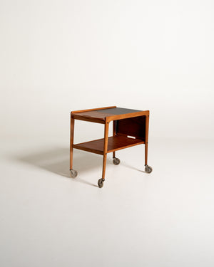 Carrello "Thea" di Yngve Ekström in rovere e teak, anni 60
