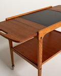 Carrello "Thea" di Yngve Ekström in rovere e teak, anni 60
