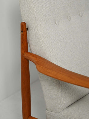 Coppia poltrone scandinave teak anni ’50–’60 5