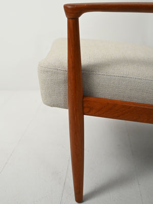 Coppia poltrone scandinave teak anni ’50–’60 8