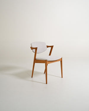 Set di 4 sedie modello “42” di Kai Kristiansen per Schou Andersen Møbelfabrik, Danimarca, anni '60