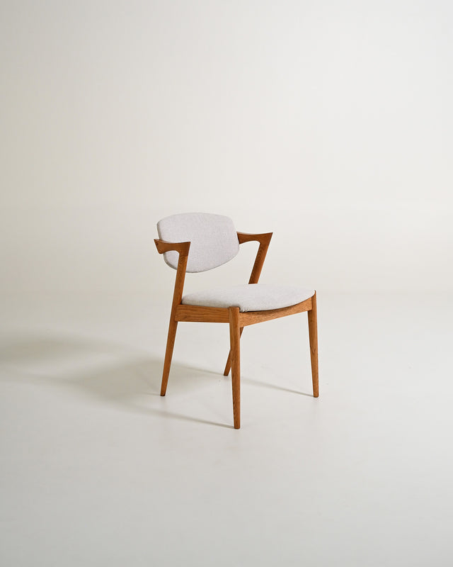 Set di 4 sedie modello “42” di Kai Kristiansen per Schou Andersen Møbelfabrik, Danimarca, anni '60