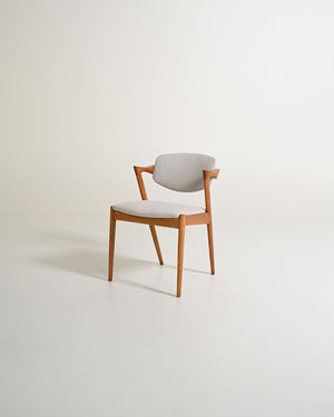 Set di 4 sedie modello “42” di Kai Kristiansen per Schou Andersen Møbelfabrik, Danimarca, anni '60