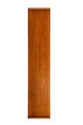 Sideboard scandinavo in teak con anta in vetro, anni '50-'60