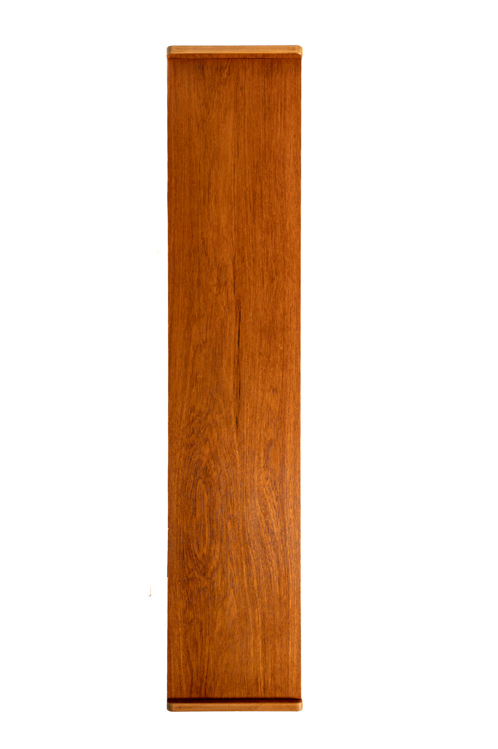 Sideboard scandinavo in teak con anta in vetro, anni '50-'60