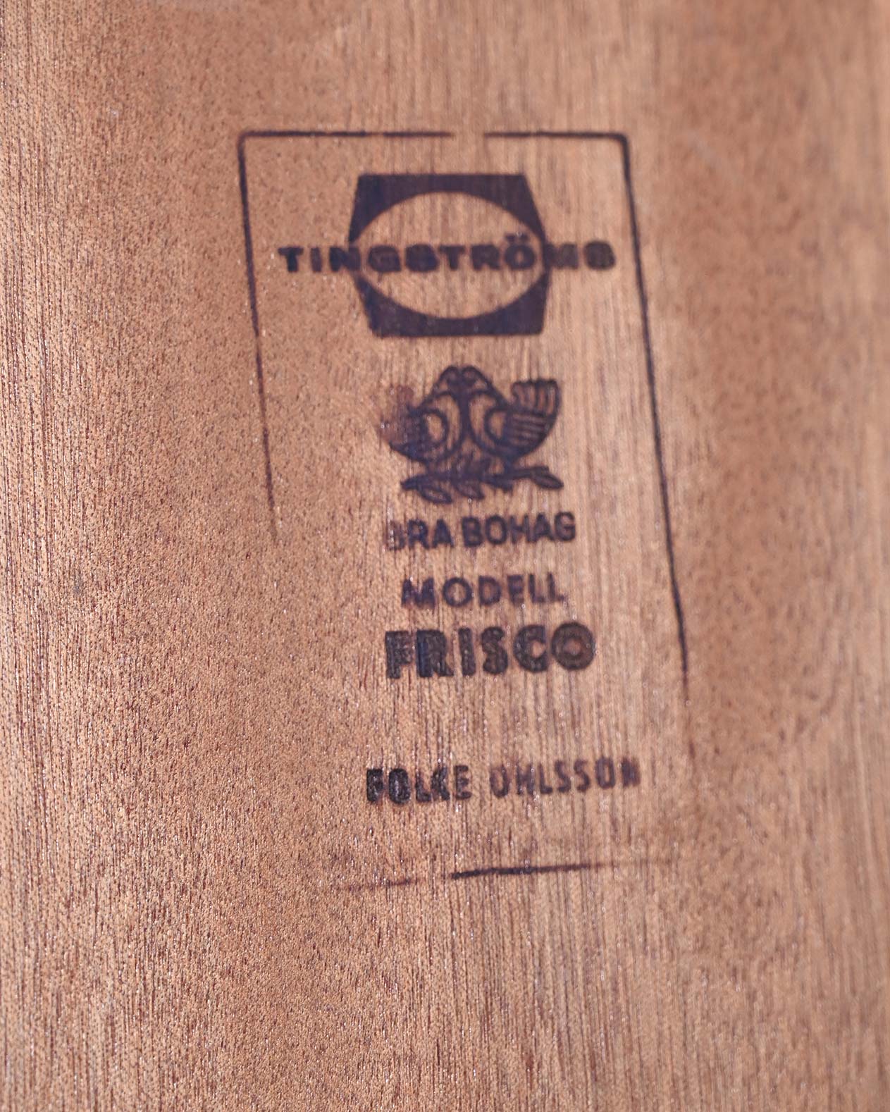 Tavolino "Frisco" di Folke Ohlsson per Tingströms, anni '60