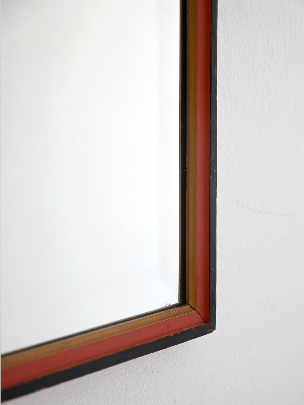 Specchio déco scandinavo anni '30 dipinto