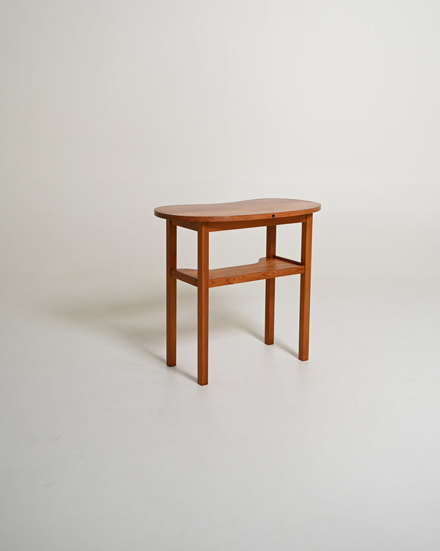 Consolle nordica in pino con ripiano, anni '50-'60