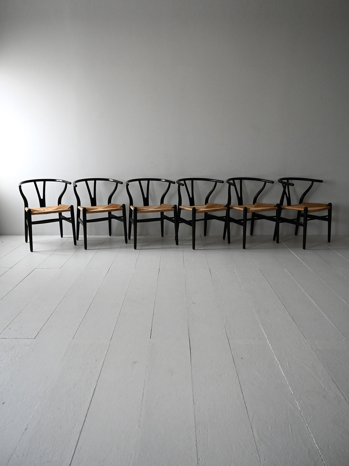 Set di 6 sedie CH24 di Hans Wegner
