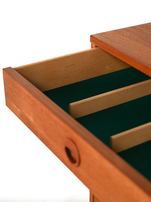 Cassettiera scandinava in teak con sei cassetti, anni ’60 9