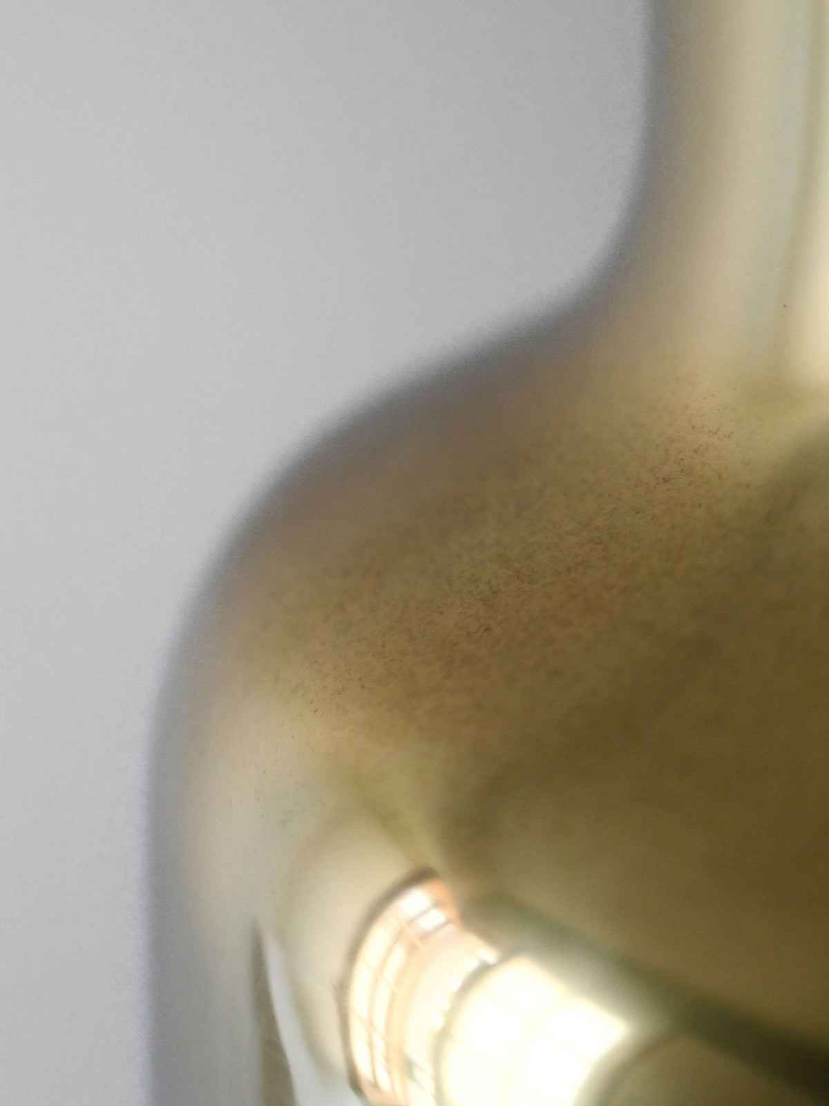 Lampada da soffitto Bumling in ottone di Anders Pehrson