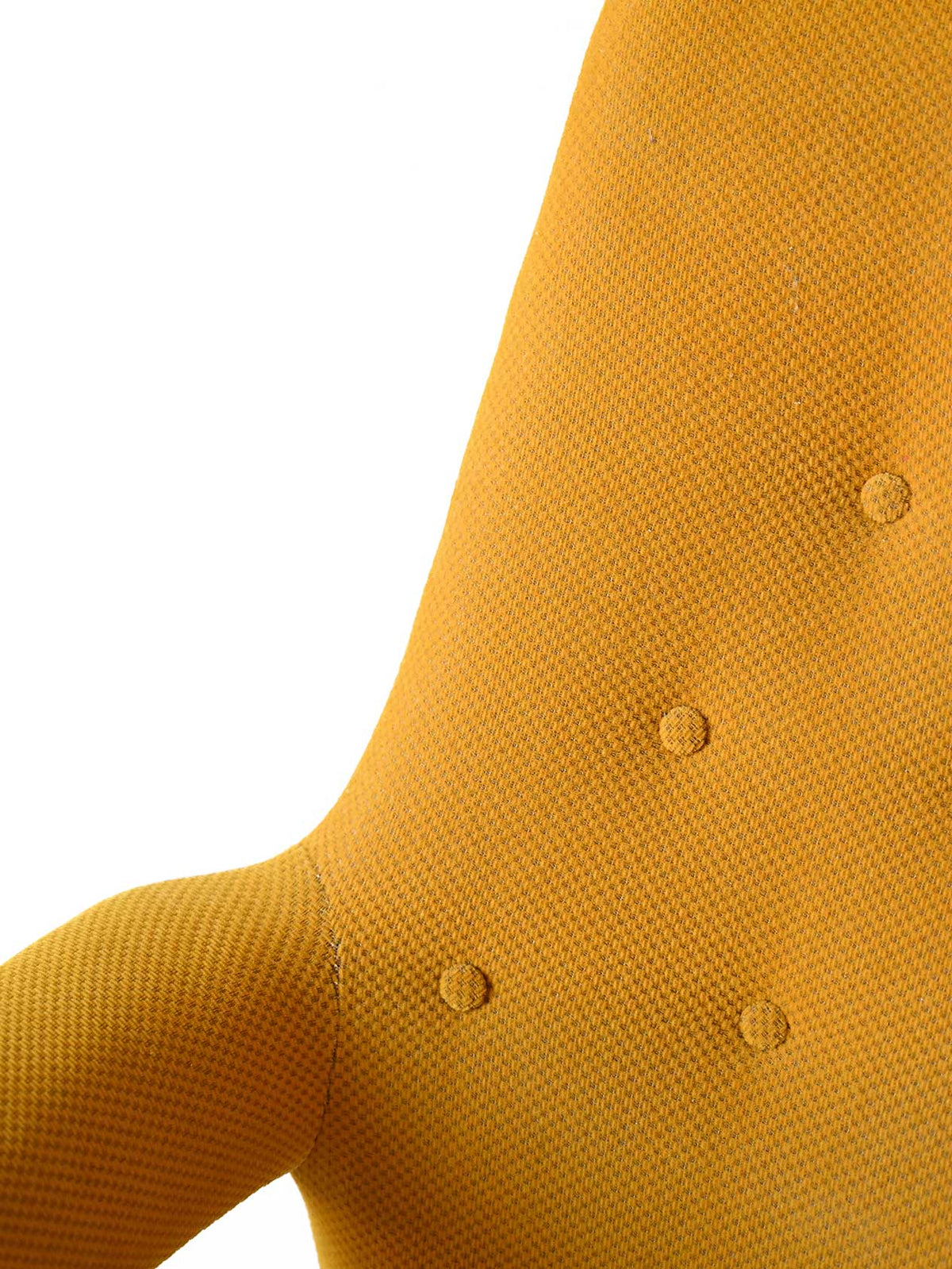 Coppia di poltroncine scandinave vintage anni '50 gialle