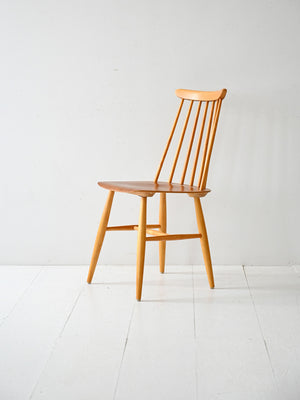 Set di 4 sedie scandinave Fanett di Ilmari Tapiovaara 3