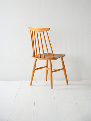 Set di 4 sedie scandinave Fanett di Ilmari Tapiovaara 5