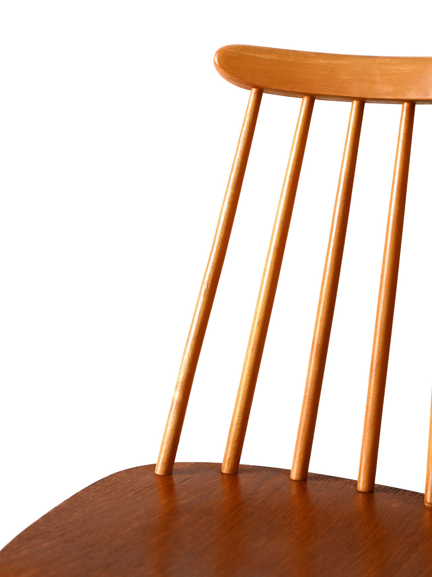 Set di 4 sedie scandinave Fanett di Ilmari Tapiovaara 7