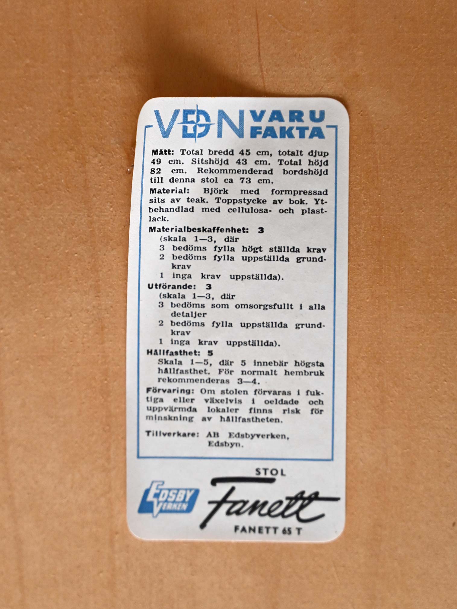 Set di 4 sedie scandinave Fanett di Ilmari Tapiovaara 8