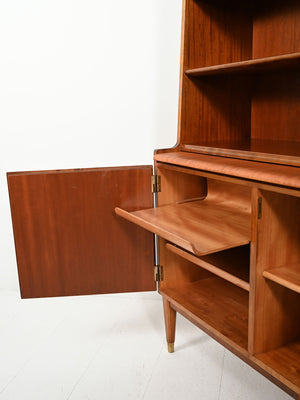 Libreria vintage di Bodafors con scrittoio estraibile 9