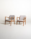 Poltrone di Karl-Erik Ekselius per JOC Möbler, anni ’60