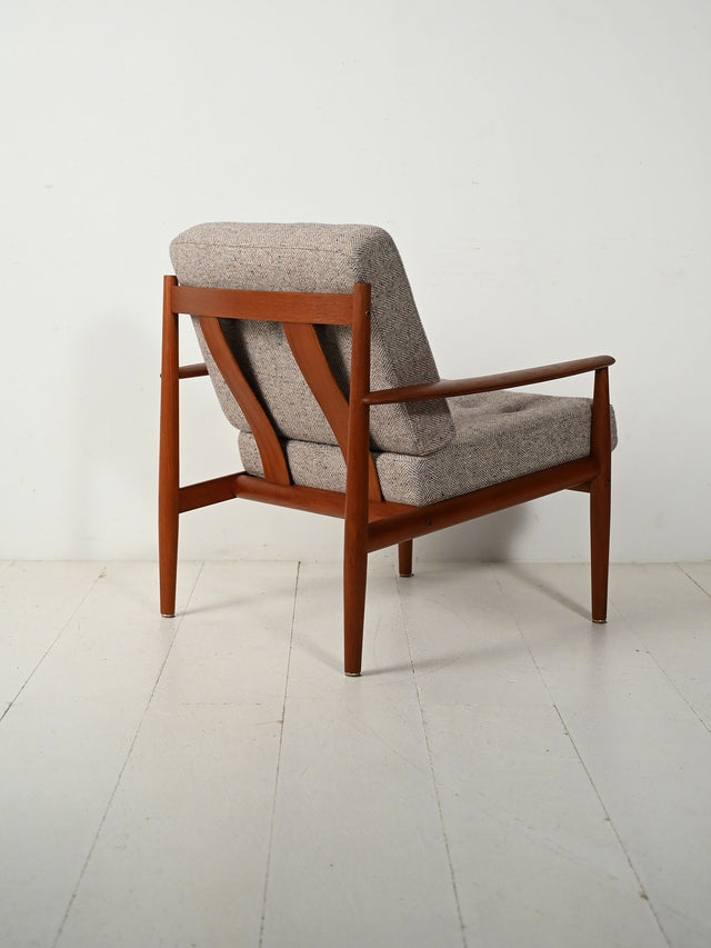 Poltrona danese FD118 di Grete Jalk per France & Søn, anni ’60