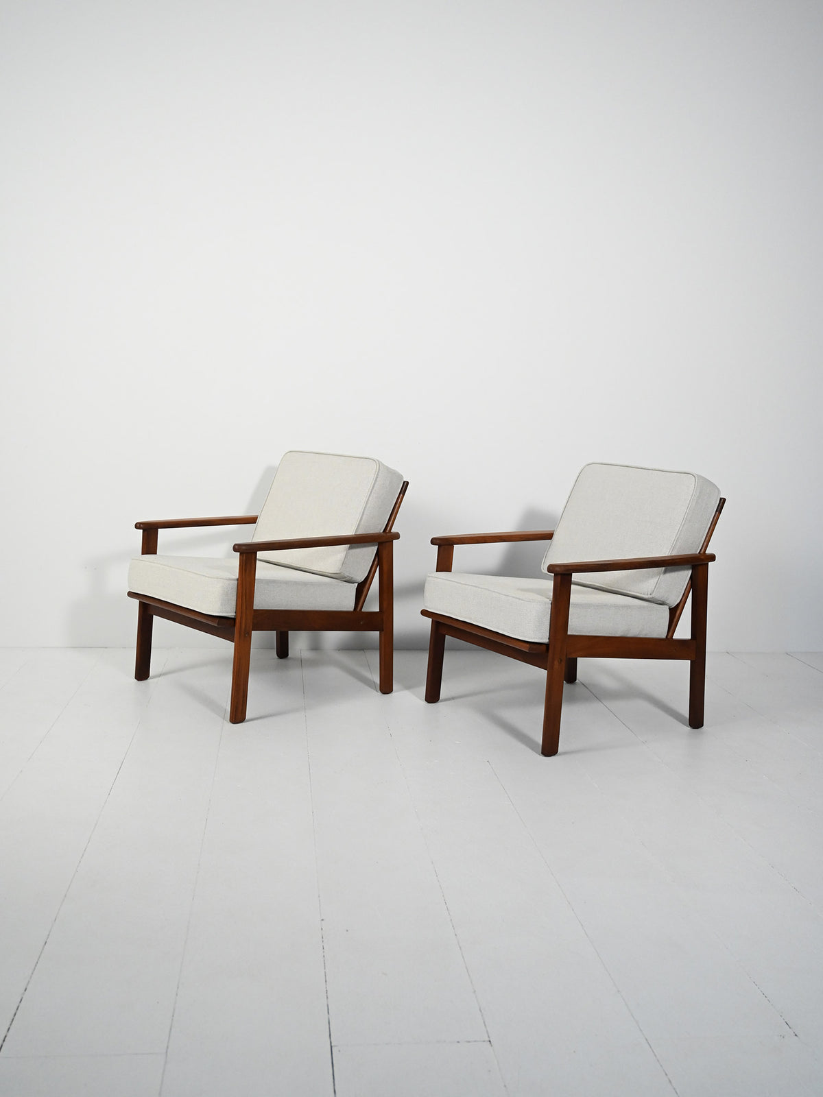 Coppia poltrone danesi in teak