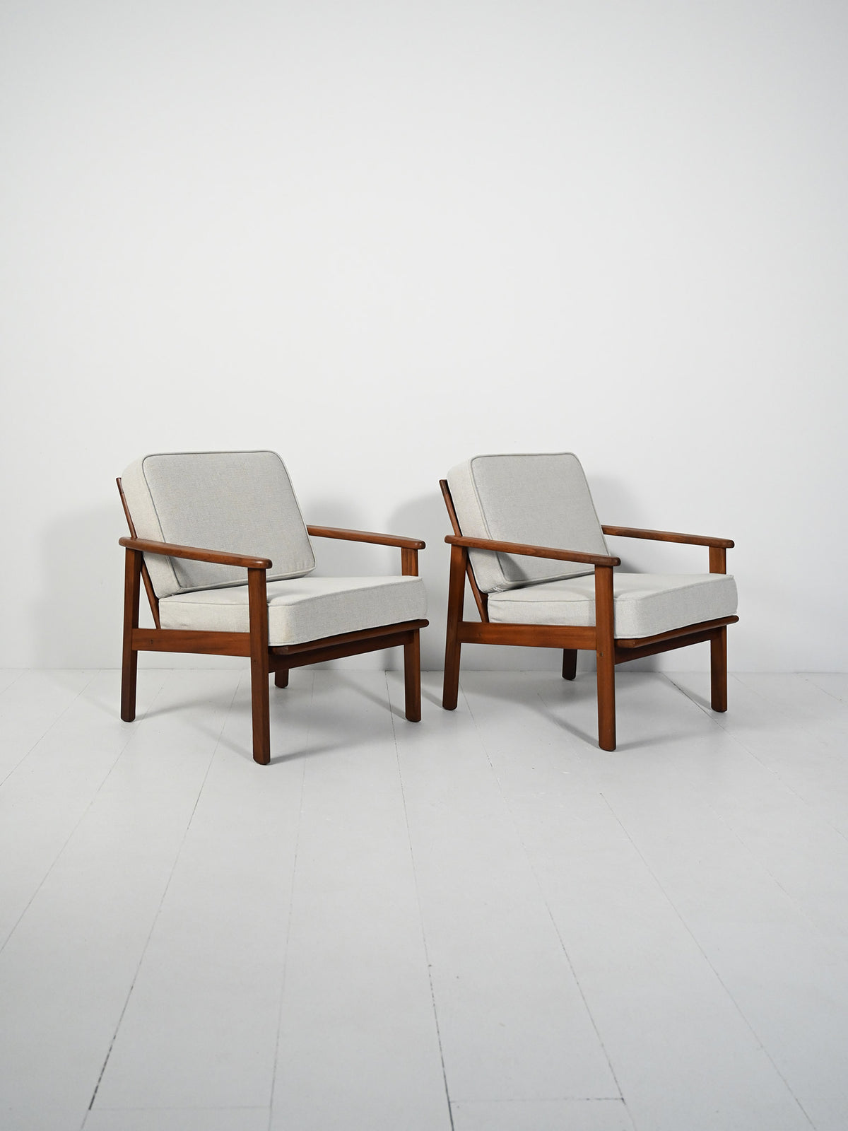 Coppia poltrone danesi in teak