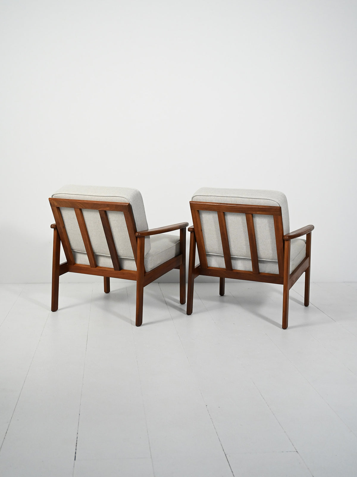 Coppia poltrone danesi in teak