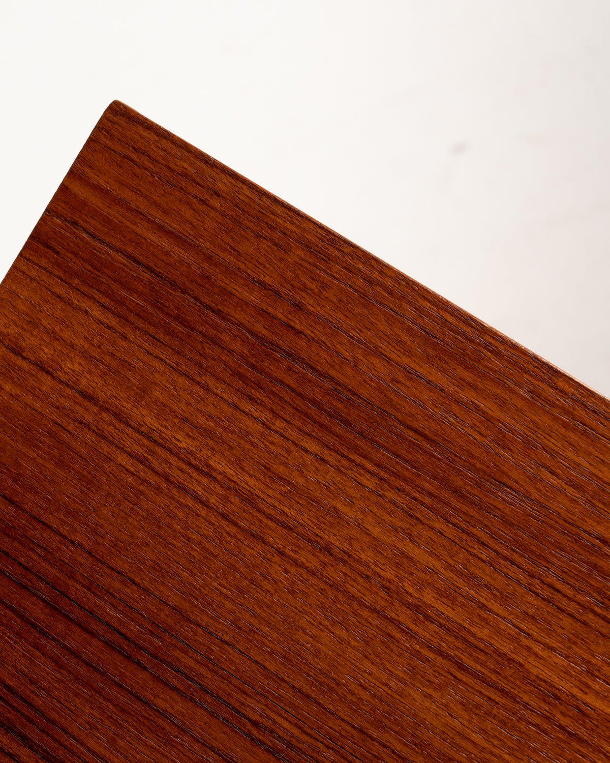 Libreria scandinava vintage in teak con mobile contenitore