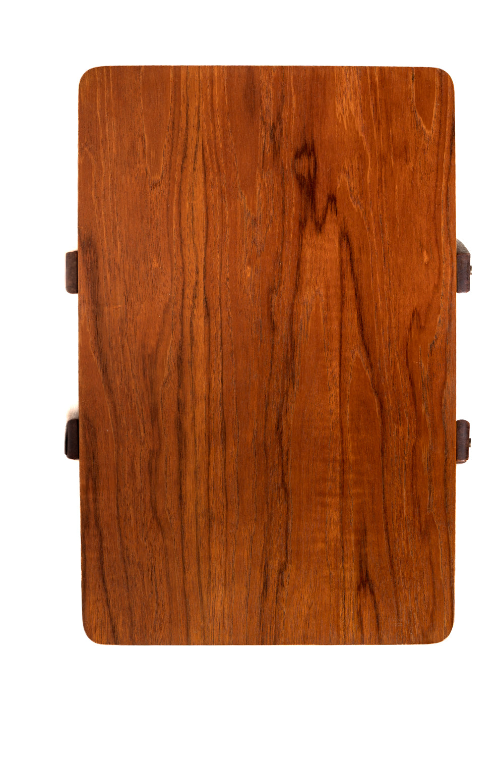 Tavolino a due livelli in teak e mogano, anni ’50